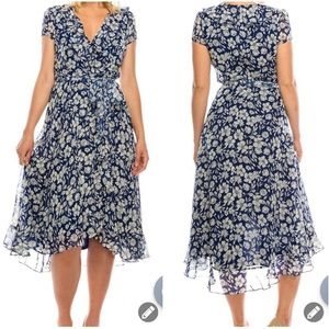 Gabby Skye plus size 20W floral midi dress
